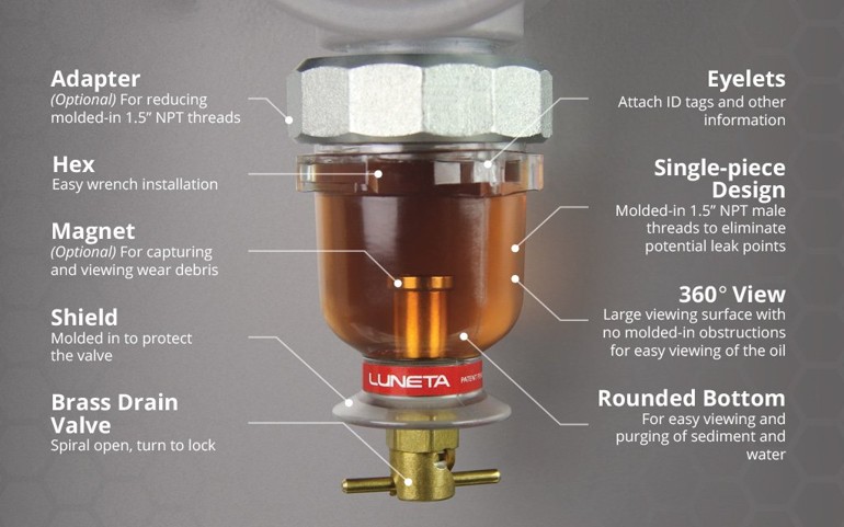 Bowl inspección visual inmediata del aceite